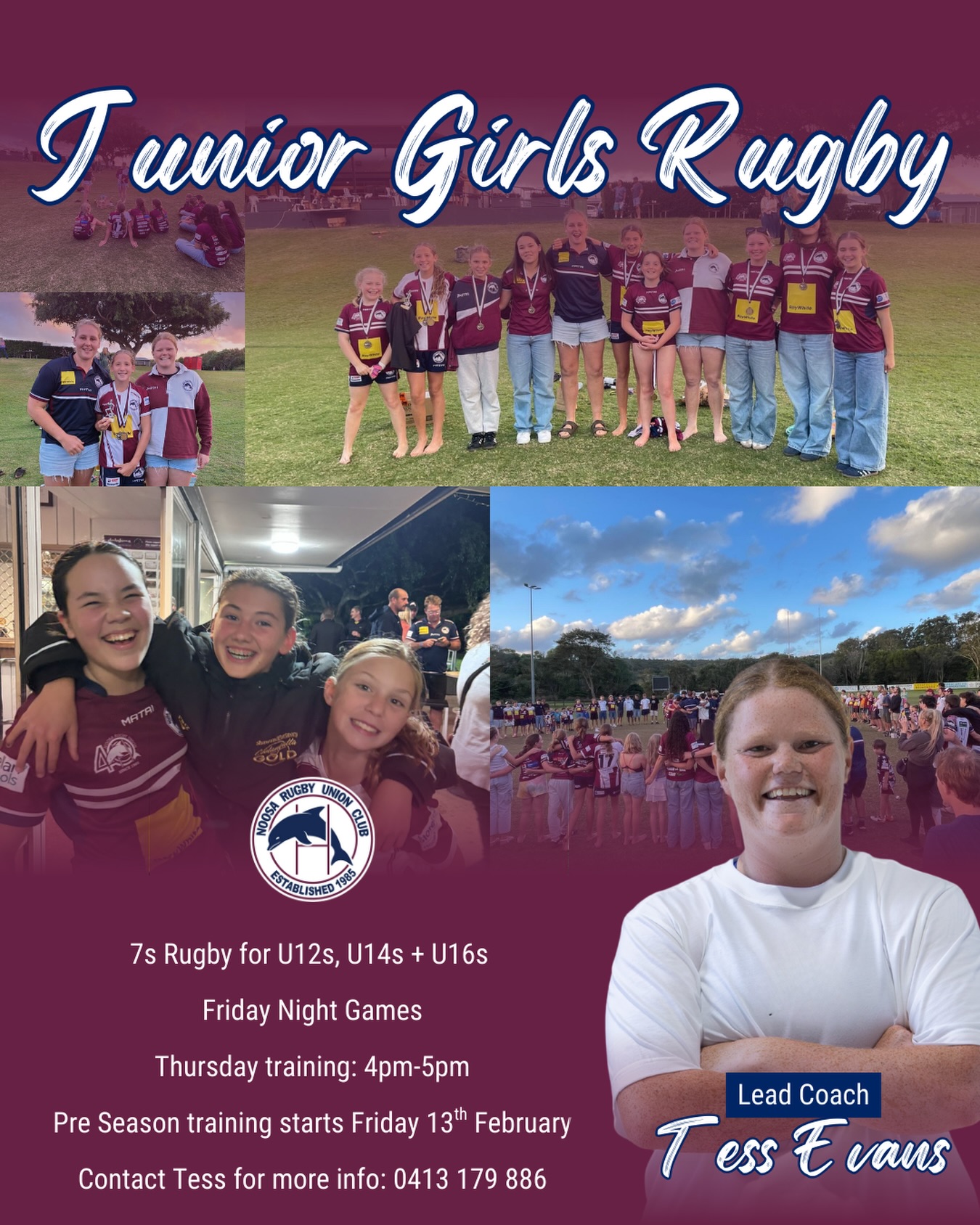 Junior girls rugby is back in 2026